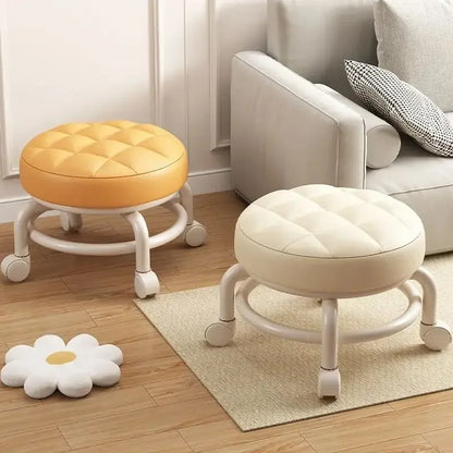Rolling Child Stool Multi Functional Shoe Changing Seat
