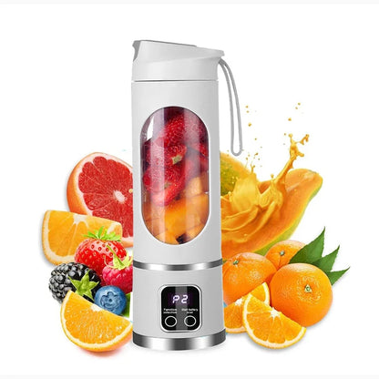 Portable Juicer 450ml Travel Juicer Machine For Smoothies On The Go Summer 2026 Perfect Gift