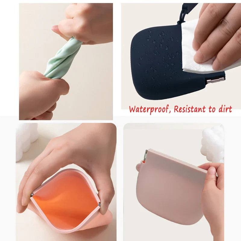 Silicone Dog Treat Pouch Travel Snack Bag For Pets Auto Closure Leakproof Odorless Easy-Clean Fall 2026