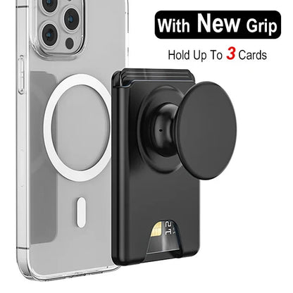 Magnetic Wallet With Expanding Grip For Phones Universal Card Holder Case Anti Scratch And Dustproof Back To School 2026