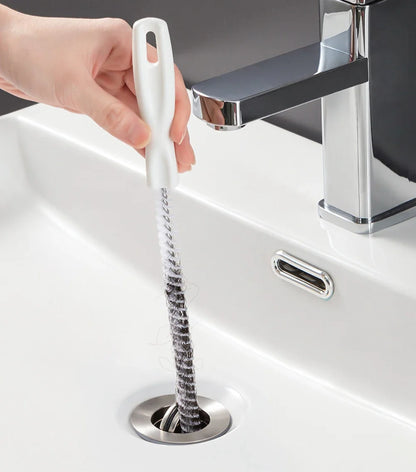 Drain Cleaner Brush Flexible Hair Clog Remover Bathroom Sink Tool Spring Cleaning 2026 Eco Friendly