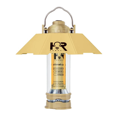 3000mAH Waterproof Camping Lantern - Retro Tent Lighting, Outdoor Atmosphere Decor