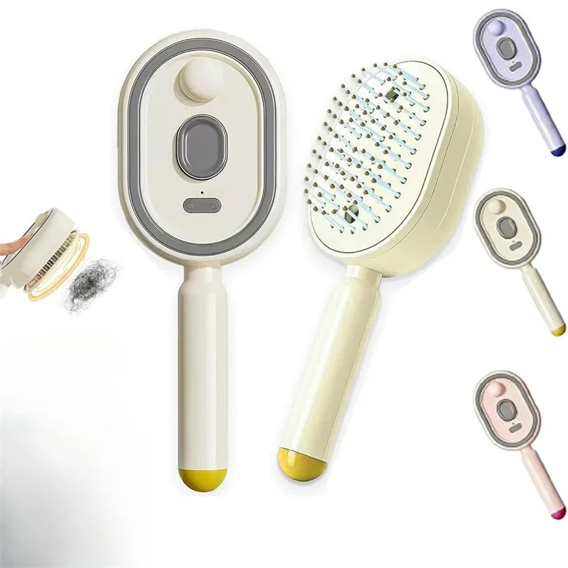 Scalp Massager 3 In 1 Self Cleaning Electric Spray Brush Rechargeable Viral Fall 2026 Gift