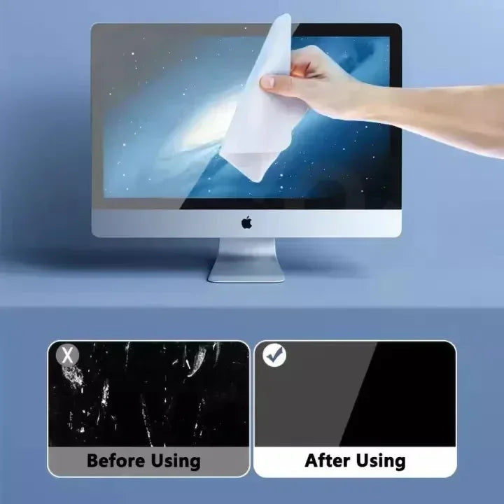 Microfiber Polishing Cloth for Phone's and Laptops - Safe Cleaning Wipes