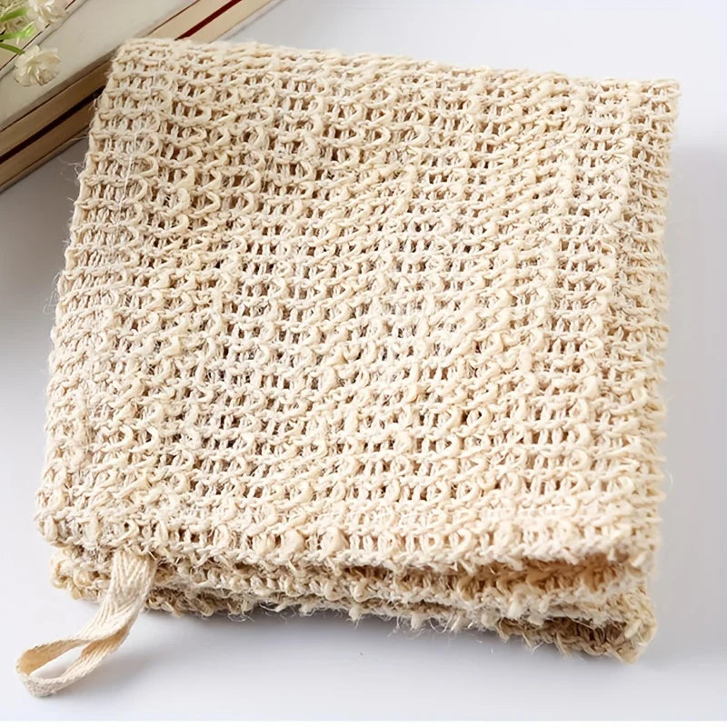 Exfoliating Towel Cotton Linen Bath Scrub Cloth Home Spa 2026 Gift Idea