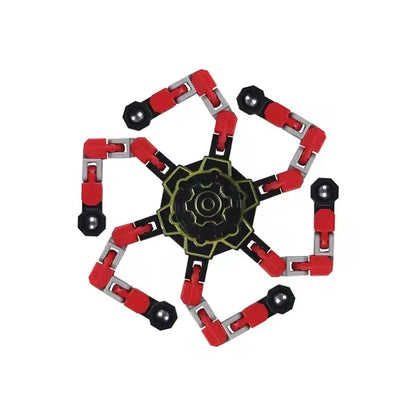 Deformed Fidget Spinner Chain Toy for Stress Relief Gift