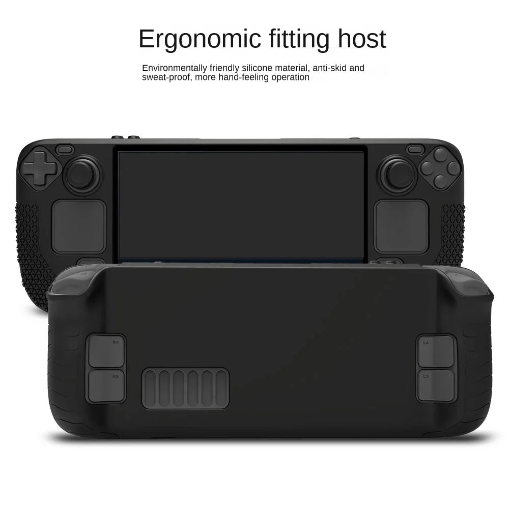Steam Deck OLED Silicone Case With Button Caps Grip