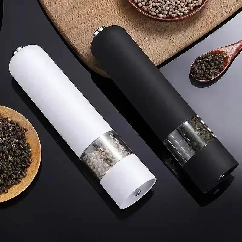 Electric Salt Pepper Grinder With LED Adjustable Coarseness