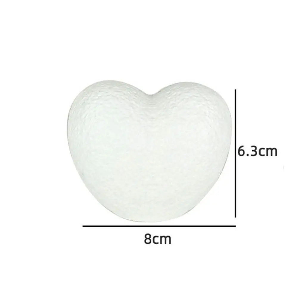 Unique 3D Heart-Shaped Night Light - Romantic Valentine's Day Gift & DIY Table Decor, White & Pink