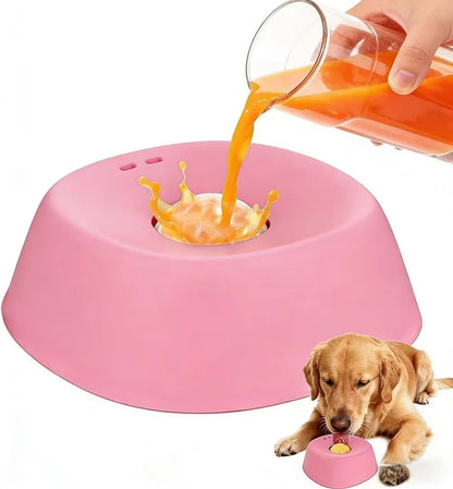 Anti-Choking Slow Feeder Dog Bowl – Non-Slip Lick Mat 3/4 Cup Liquid Treat Holder for Dogs 2026