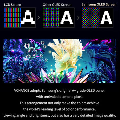 OLED 13.3 Portable Monitor Metal Frame Travel Display