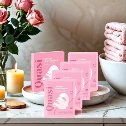 Collagen Hydrogel Mask Korean Sleeping Sheet Mask Deep Hydration Brightening Pore Minimizing Fall 2026 TikTok Viral