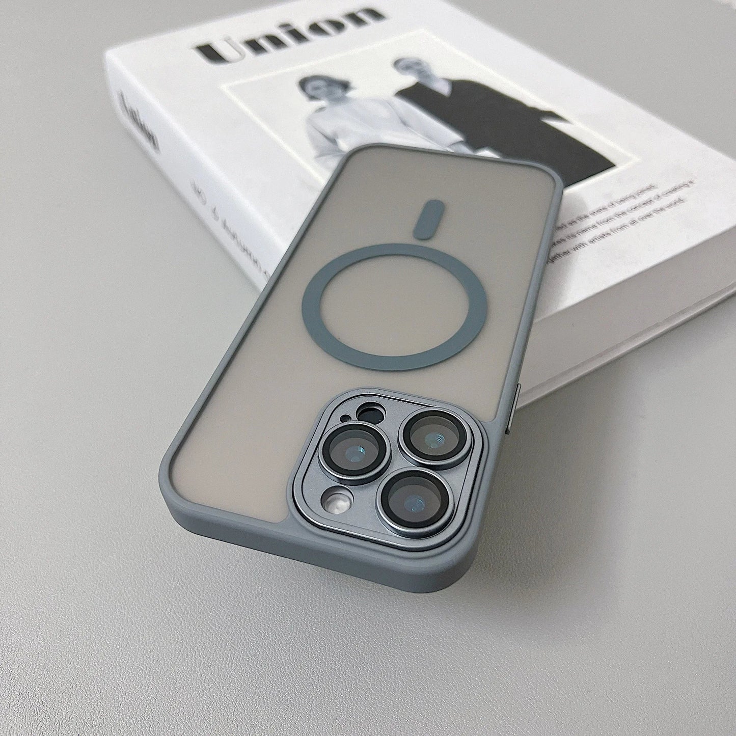iPhone Case Magnetic Matte Translucent Armor MagSafe Compatible Shockproof Anti-Fingerprint Back To School 2026 Gift