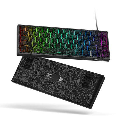Mechanical Keyboard 68-Key Hall Effect RGB Wired Compact