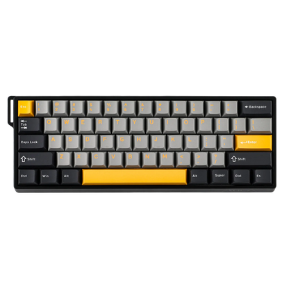 Mechanical 60 Percent Hot Swap Keyboard Aluminum RGB Hall