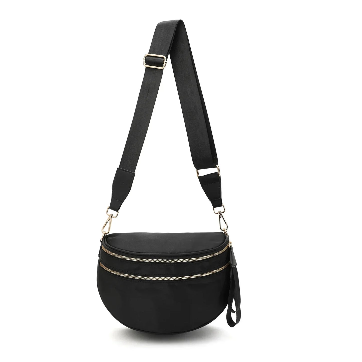 Casual women's checkered fanny pack – large capacity bum bag, adjustable crossbody mommy travel bag