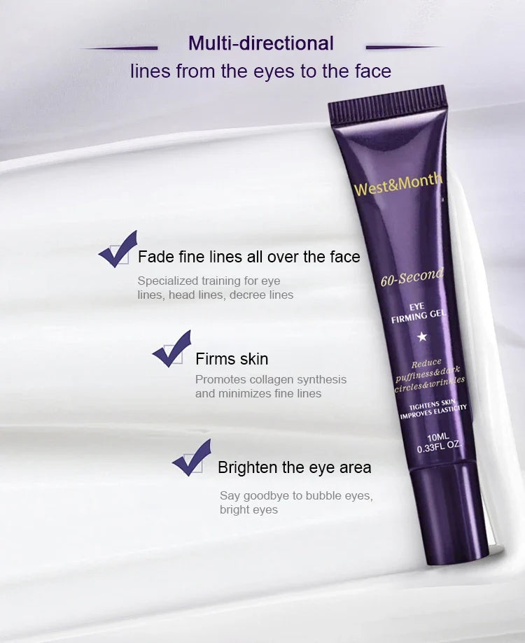 Retinol Eye Bag Removal Cream – Anti-Wrinkle Firming Dark Circle Puffiness Eye Gel Skin Care 2026