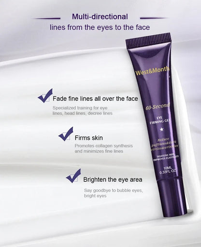 Retinol Eye Bag Removal Cream – Anti-Wrinkle Firming Dark Circle Puffiness Eye Gel Skin Care 2026