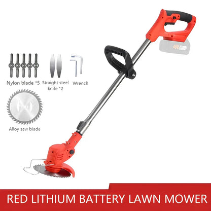 Cordless Grass Trimmer Brushless Motor Handheld Telescopic Garden Tool Spring 2025 Lightweight Edging