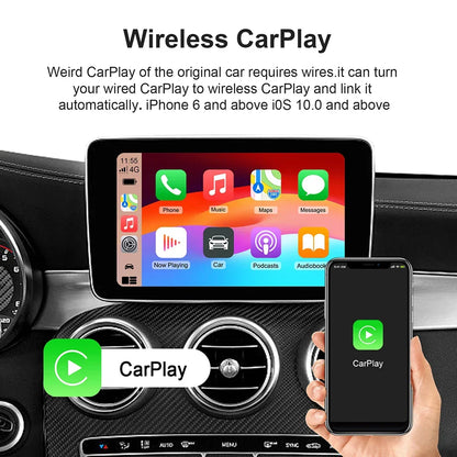 CarPlay AI Box Wireless CarPlay Android Auto Smart TV Box Fall 2025 Netflix YouTube In Car