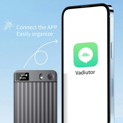 AI Voice Recorder with Transcription and Summarization - 135-Language Smart Notetaker for Meetings 2026