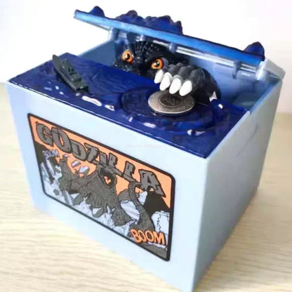 Godzilla Bank Money Box for Kids - Family Decoration Birthday Gift