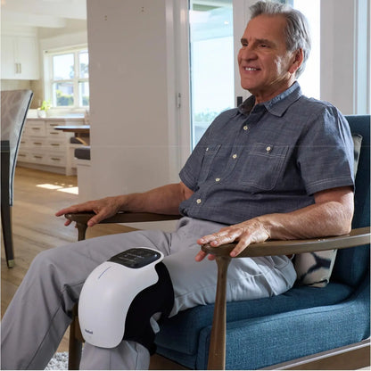 Smart Cordless Knee Massager with Vibration & Heat – Joint Pain Relief Gift for Seniors 2026