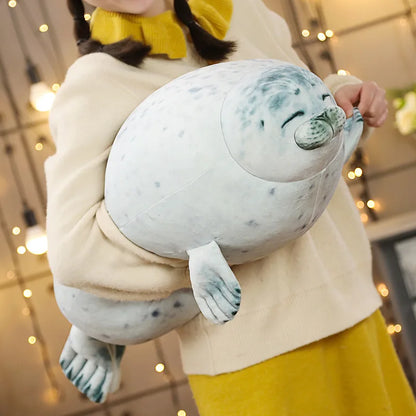 Seal Plush Pillow 30cm Soft Sea Animal Huggable Plush Toy Gift For Kids Spring 2026