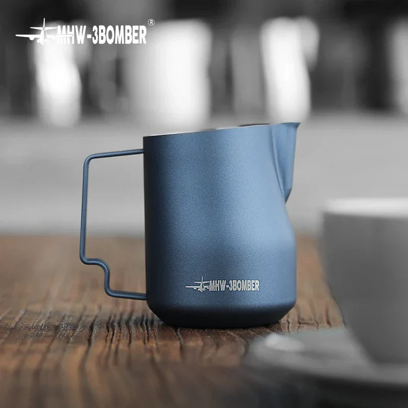 Milk Frothing Pitcher Set 350ml 450ml Stainless Steel Barista Steaming Pitchers Fall 2025 Creamy Microfoam