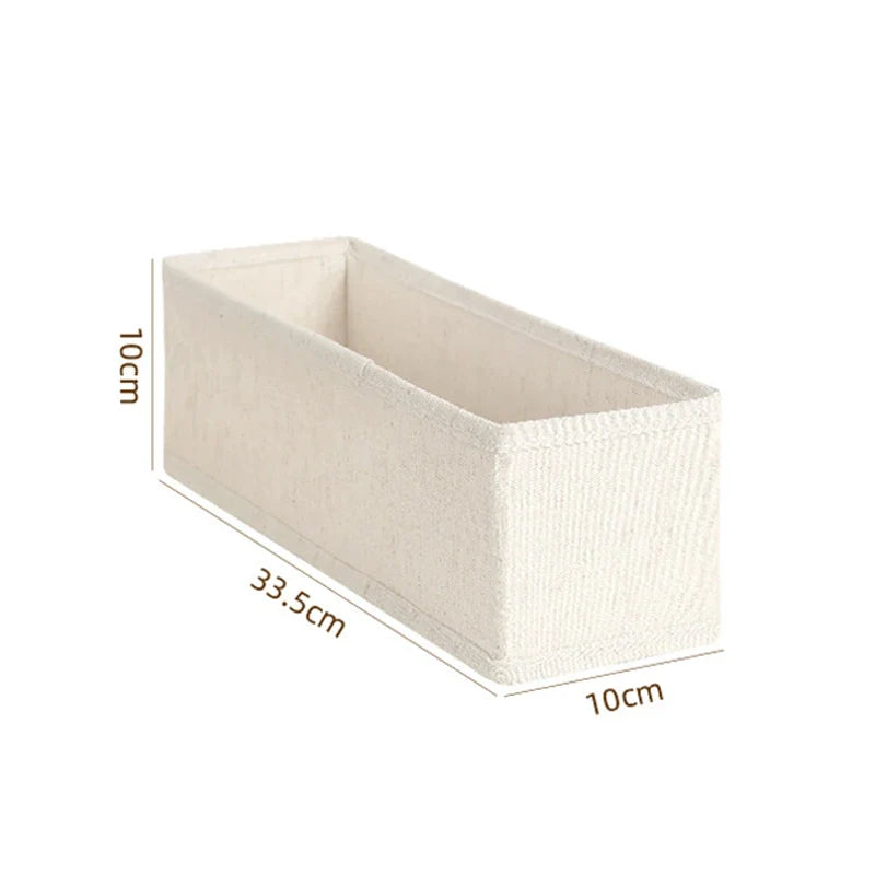 Clothes Storage Box with Home Organizers for T-Shirts, Jeans & Underwear - Drawer Cabinet Organizer