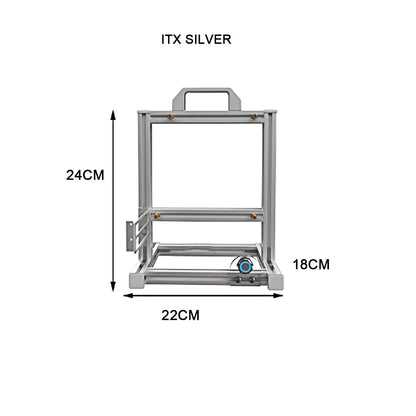 Open Frame ATX PC Case Rack Modular Water Air Cooling