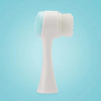 Silicone Pet Paw Cleaner & Massage Brush - Dual-Sided Dog Grooming Tool for Healthy Coats