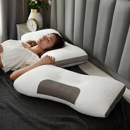 Cervical Support Neck Pillow – Soybean Fiber SPA-Inspired Sleep Pillow