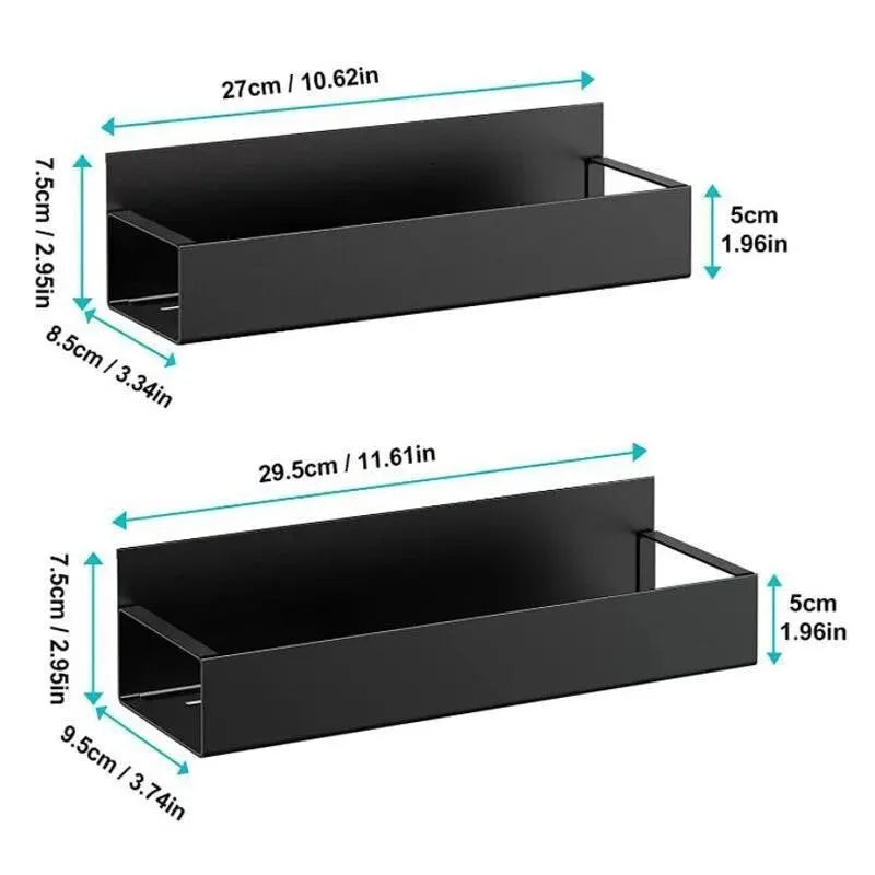 Magnetic Storage Shelf Cast Iron Side Hanging Organizer, Refrigerator And Washing Machine Space Saving 2025