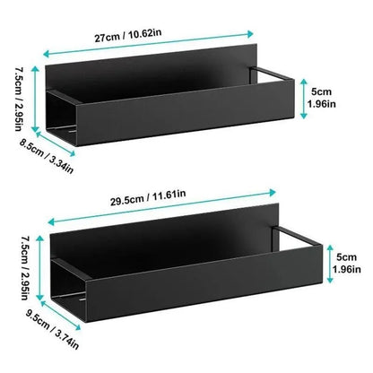 Magnetic Storage Shelf Cast Iron Side Hanging Organizer, Refrigerator And Washing Machine Space Saving 2025