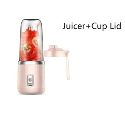 Portable Blender 6-Blade 400ml Personal Smoothie Maker Spring 2026 Trend Safety Lock And Auto Pulp Ejection