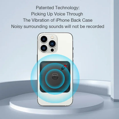 Mini Voice Recorder Clip On Magnetic Phone Dictaphone