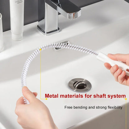 Drain Cleaner Brush Flexible Hair Clog Remover Bathroom Sink Tool Spring Cleaning 2026 Eco Friendly
