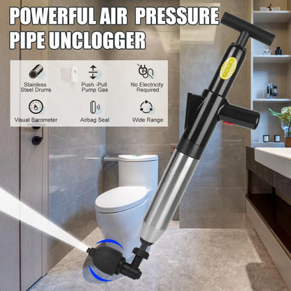Toilet Plunger High Pressure Drain Unblocker Hydro Blast Style Eco Friendly Home Repair Fall 2026