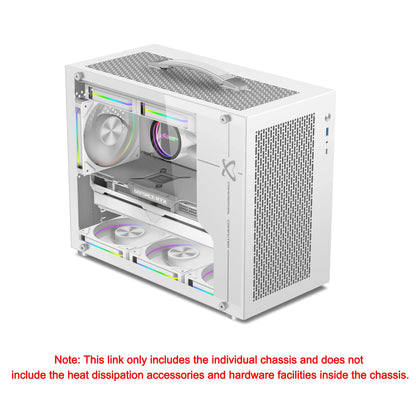 Mini ITX PC Case Transparent Side 240mm Water Cooling