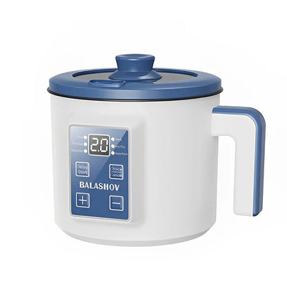 Electric Rice Cooker Smart Multi Cooker Home Kitchen Appliance Fall 2025 Nonstick Inner Pot Timer Easy Cleanup