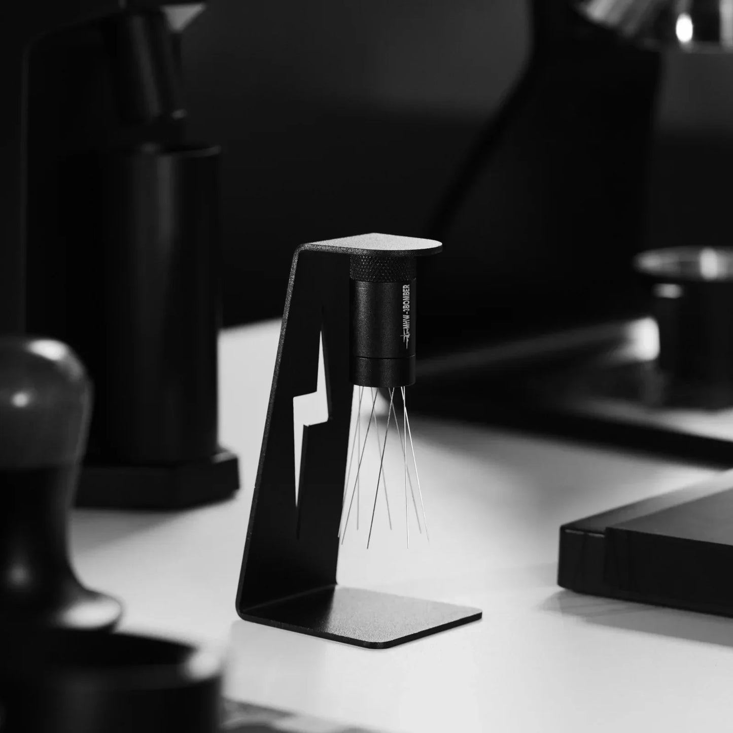 Coffee Distribution Tool Adjustable Magnetic WDT Stirrer Stand Barista Gifts Fall 2025 Precise Espresso Needles Included