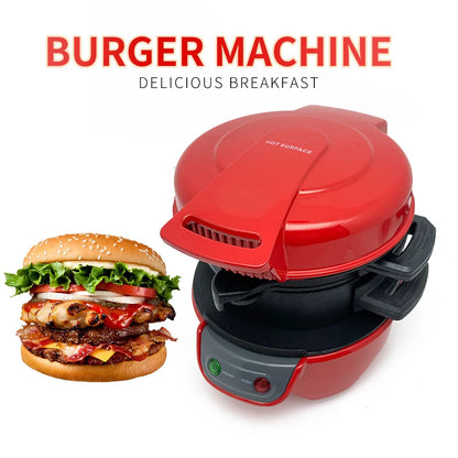 Sandwich Maker Multi Function Breakfast Machine With Interchangeable Plates Back To School 2025 Space Saving Single Serve
