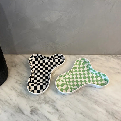 Ceramic Cloud Plate Minimalist Decorative Tray Fall 2025 Home Decor Multipurpose Jewelry And Snack Dish