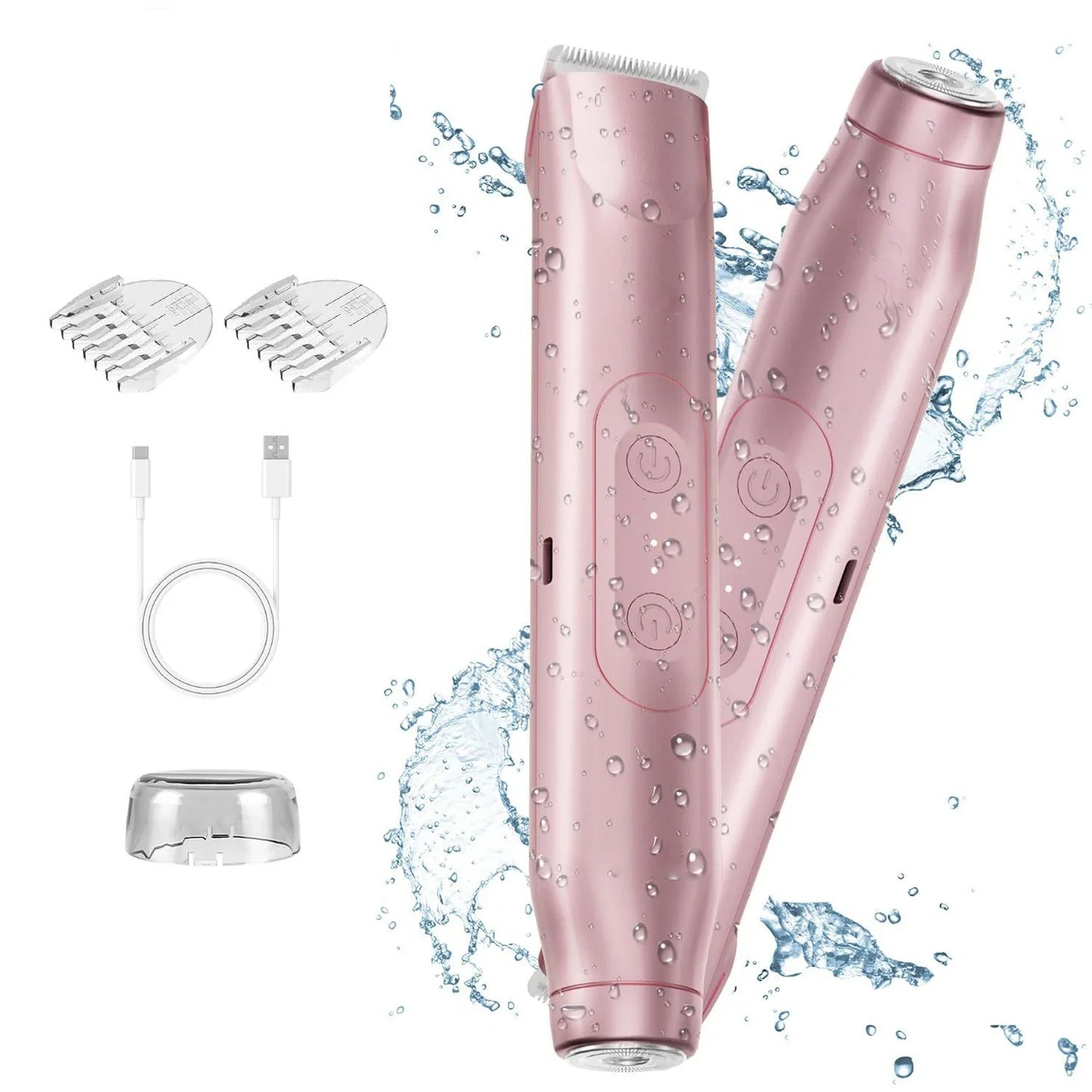 Electric Shaver For Body Hair 2 In 1 Dual Head Personal Groomer Underarm And Leg Hair Removal TikTok Viral Fall 2026
