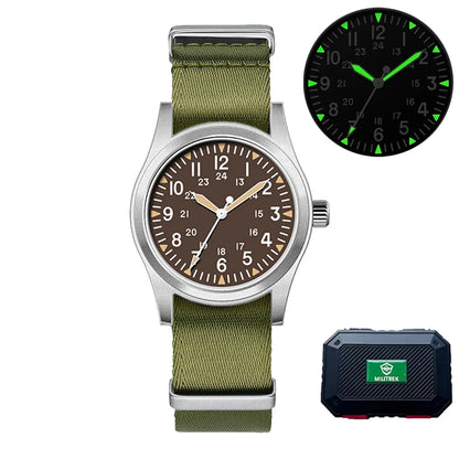 Military Quartz Field Watch 37mm Sapphire Fall 2025