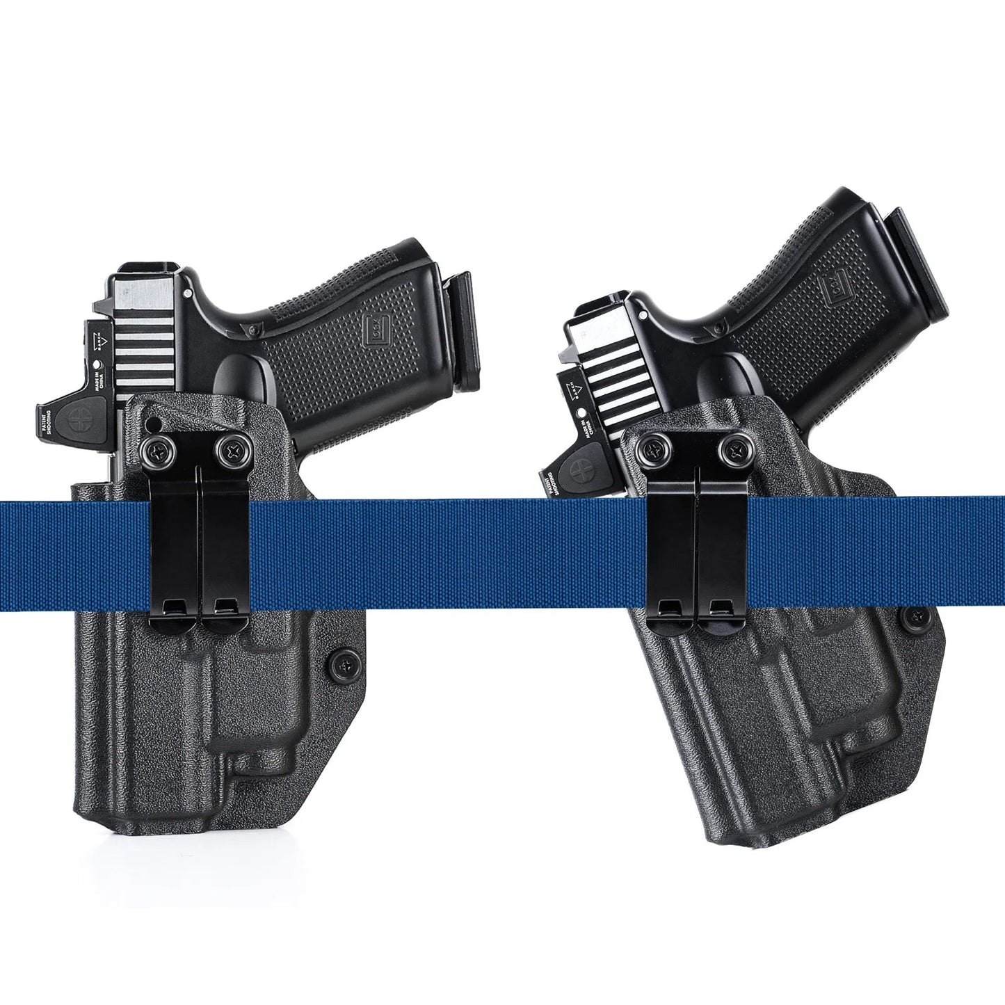 IWB Kydex Holster - TLR-8 Light Compatible, Inside Waistband Concealed Carry, 19 19X 23 25 32 44 45 Compatible