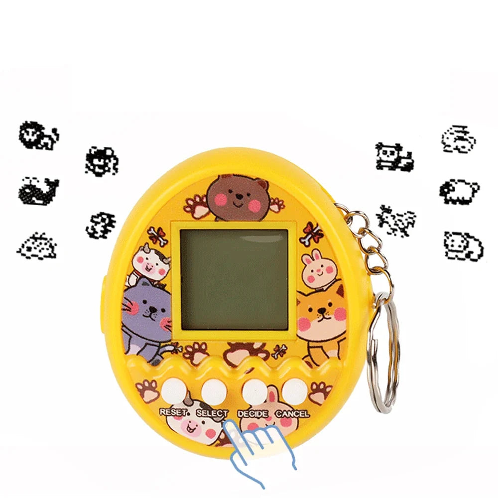 Electronic Pets Game Toys - Virtual Tamagotchi for Kids, Multi-Language Digital Animals, Fun Learning Pixel Pets