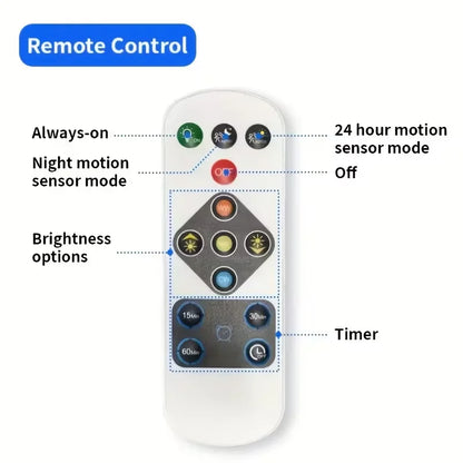Motion Sensor Ceiling Light Magnetic Mount - Wireless LED With Remote USB-C Rechargeable, White Hallway Spring 2026