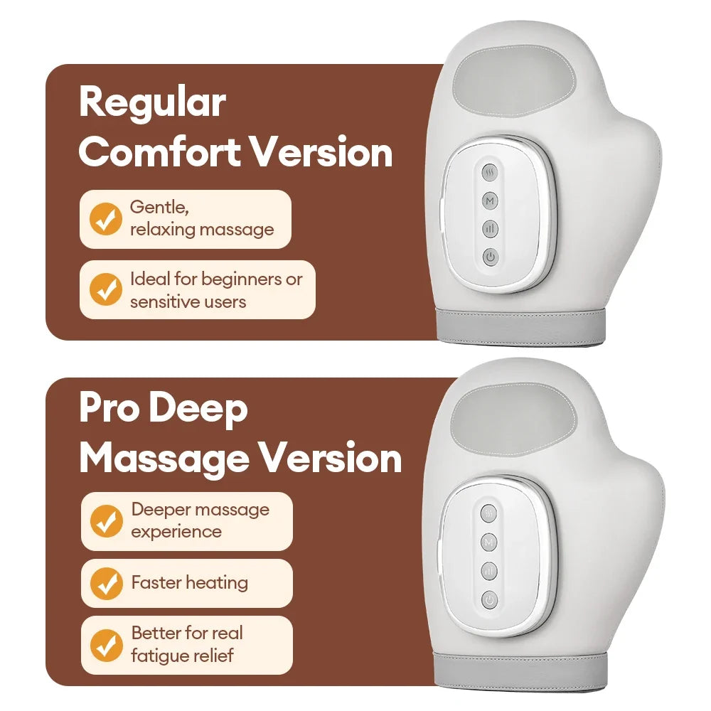 Electric Air Pressure Hand Massager – Finger Airbag Compress Thumb Acupoint Palm Kneading Glove 2026